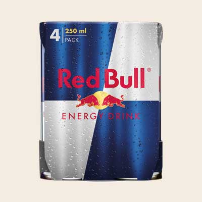 4 x Red Bull Original 250 ml